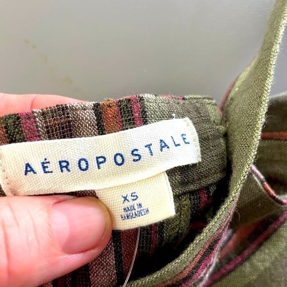 NWT Aeropostale Striped Jumper Dress – Size XS - Picture 11 of 15